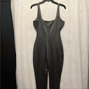 SKIMS All in one shine square neck tank onesie